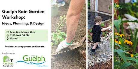 Guelph Rain Garden Workshop: Ideas, Planning & Design  primärbild