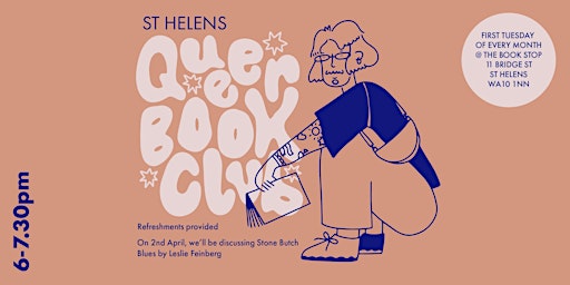 Primaire afbeelding van Queer Book Club: April 2024