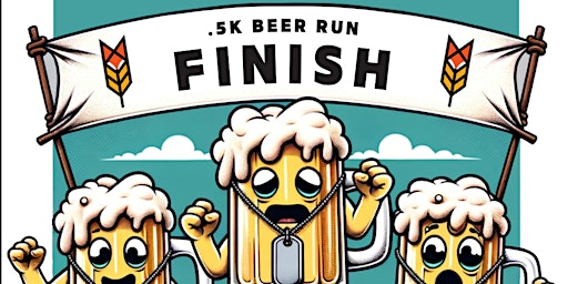 Hauptbild für .5K "Beer Run" for Veterans