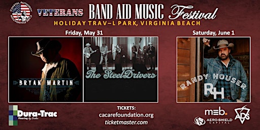 Veterans Band Aid Music Festival  ~ May 31-June 1, '24 primary image