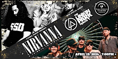 Primaire afbeelding van Nirvanna - Tribute to Nirvana with The Linkin Park Tribute @ Terra Fermata