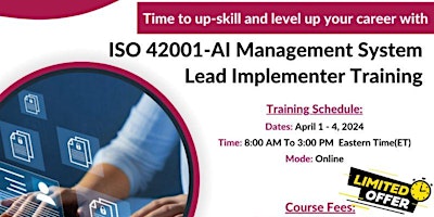 Hauptbild für ISO 42001 Lead Implementer || AI Management System Training