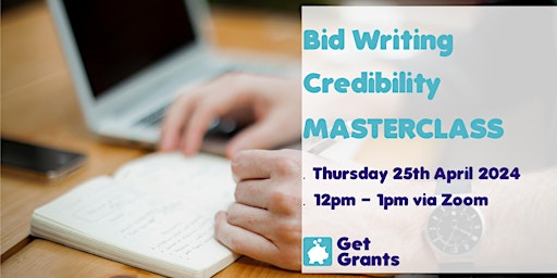 Image principale de Bid Writing Credibility MASTERCLASS