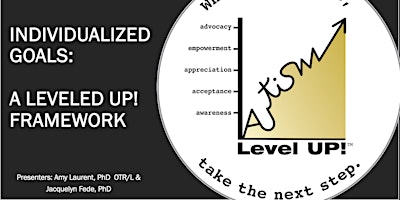Imagem principal do evento Individualized Goals : A Leveled UP! Framework