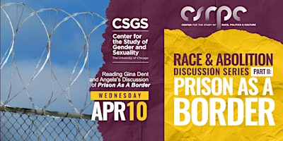 Imagen principal de Race & Abolition Series Part II: Prison as a Border