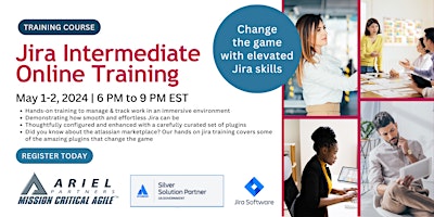 Hauptbild für Jira Intermediate Online Training - May 1-2, 2024