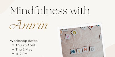 Image principale de Poetic Mindfulness workshops for illuminate