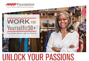 Imagem principal do evento Work for Yourself@50+ REI Oklahoma  In-Person Workshop