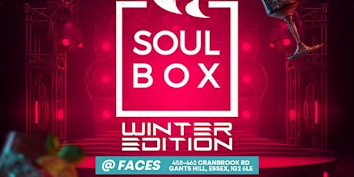 Imagem principal do evento SoulBox @ Faces Nightclub Sat Oct 5th 9pm - 3am