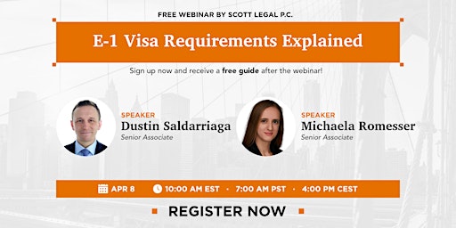 Imagen principal de E-1 Visa Requirements Explained