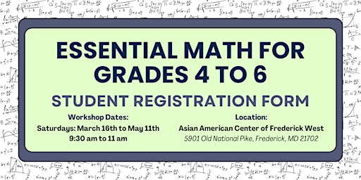 Essential Math for Grades 4 to 6 primary image