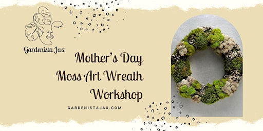 Imagem principal de Mother's Day Moss Art Wreath Workshop