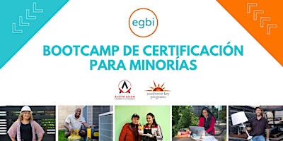 Imagen principal de Bootcamp de certificación para minorías