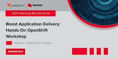 Imagem principal de Red Hat OpenShift Workshop - 2024 Quarterly Series