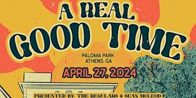 Imagem principal do evento A Real Good Time Festival