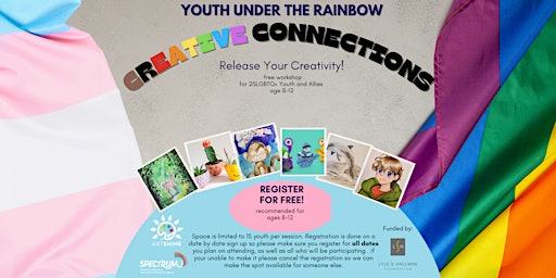 Imagem principal do evento Youth Under the Rainbow:  Creative Connections