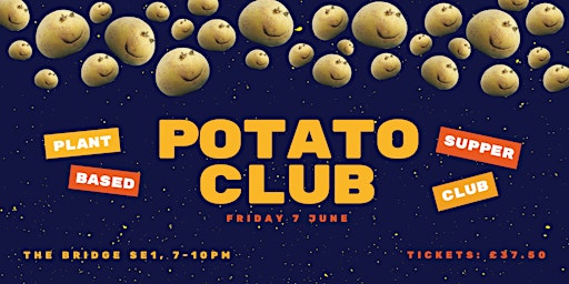 Imagem principal do evento Potato Club: plant-based supper