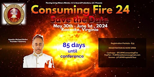 Primaire afbeelding van Consuming Fire Prophetic Tour 24