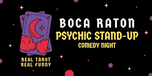 Immagine principale di Boca Raton Psychic Standup Comedy Night with Karen Rontowski 