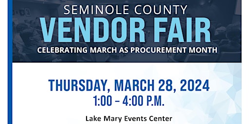 Hauptbild für Seminole County Vendor Fair