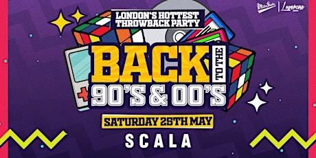 Back to the 90s & 00s - Original Throwback Party!