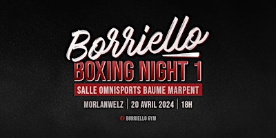 Imagen principal de Borriello Boxing Night 1