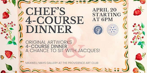 Image principale de Chef's 4-Course Dinner with Jacques Pépin