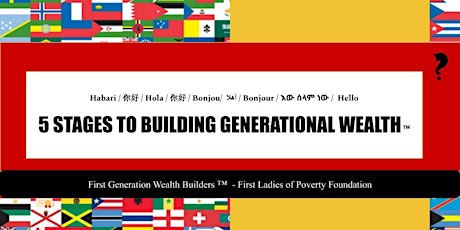 Imagem principal do evento Get Your First Generation Wealth Builders welcome kit!