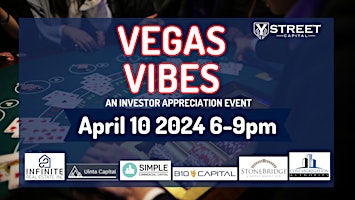 Image principale de Vegas Vibes Investor Appreciation Event