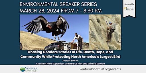 Imagen principal de 2024 Environmental Speaker Series - Joseph Brandt