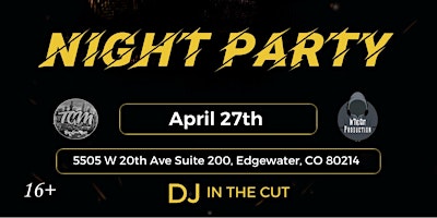 Imagem principal do evento Denver Night Party and Hip Hop Showcase