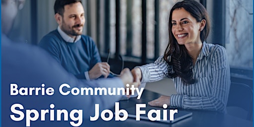 Primaire afbeelding van Barrie Community Spring Job Fair