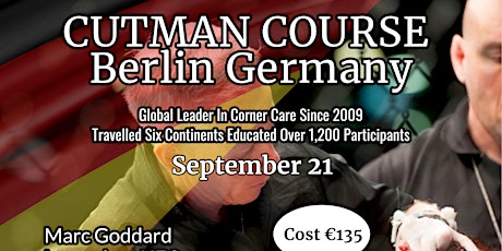 Cutman Course Berlin Germany primary image