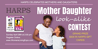 Image principale de HARPS Mother Daughter Look-Alike Contest at The NWA Women's Expo 2024