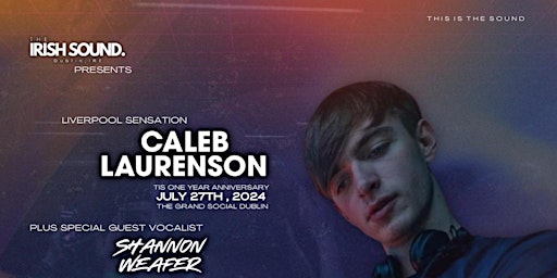 Immagine principale di THE IRISH SOUND - CALEB LAURENSON @ THE GRAND SOCIAL 