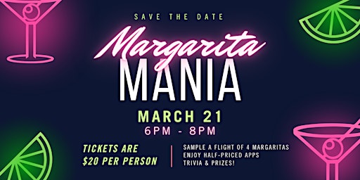 Hauptbild für Margarita Mania Tasting Event - Dedham