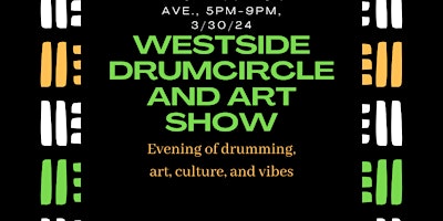 African Drumcircle and Youth Art Show! primary image