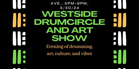 African Drumcircle and Youth Art Show!