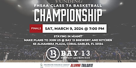 CCHS Basketball State Championship Miami Watch Party primary image
