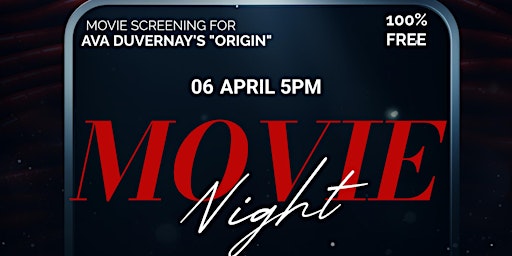 Imagem principal do evento Movie Screening for ORIGIN