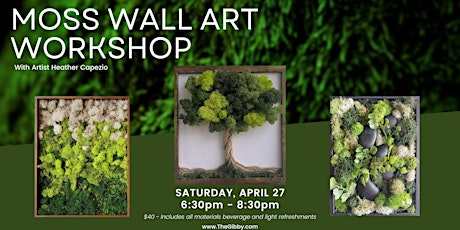 Moss Wallart Workshop