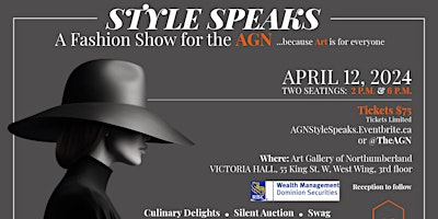 Immagine principale di Style Speaks: A Fashion Show for the AGN 