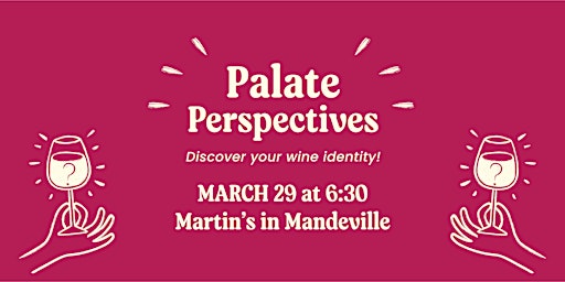 Immagine principale di Palate Perspectives: Discover Your Wine Identity 