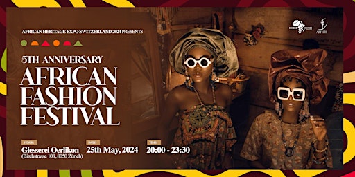 Hauptbild für 5th Edition African Fashion Festival!