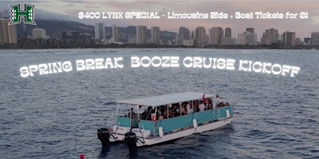 OBC X LYNX PRESENTS: SPRING BREAK BOOZE CRUISE KICKOFF primary image