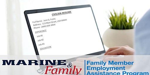 Primaire afbeelding van Civilian Resume Writing Workshop