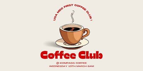 Coffee Club 1 w/ Harry Dalton primary image