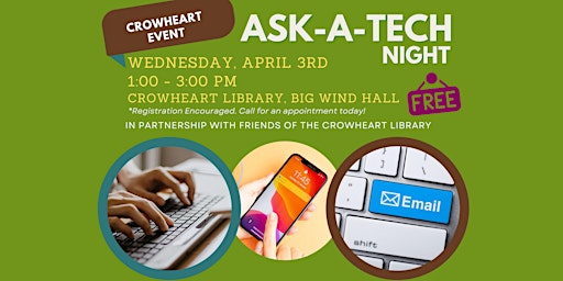 Imagem principal do evento Ask-A-Tech - Crowheart